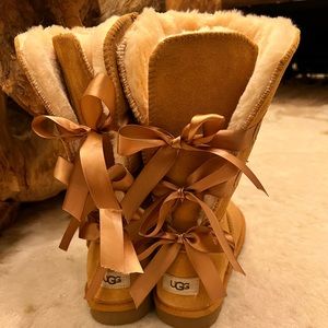 Bailey Bow Tall II Chestnut Ugg Boots